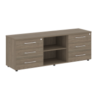 Тумба модульная LT.TS-3.1 Yalta / Дуб Мали 1642×450×580 Тумба модульная LT.TS-3.1 Yalta / Дуб Мали 1642×450×580